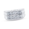 Thumbnail Image 1 of Previously Owned Men's Diamond Band 1 ct tw Round-cut 10K White Gold