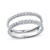 Thumbnail Image 1 of Previously Owned Diamond Enhancer Ring 1/2 ct tw Round-cut 14K White Gold