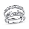 Thumbnail Image 1 of Previously Owned Diamond Enhancer Ring 5/8 ct tw Round-cut 14K White Gold
