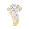 Thumbnail Image 1 of Previously Owned Diamond Ring 2 ct tw Round/Baguette 10K Yellow Gold
