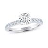 Thumbnail Image 0 of Previously Owned THE LEO Diamond Engagement Ring 1-3/8 ct tw Round-cut 14K White Gold