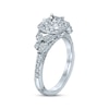 Thumbnail Image 2 of Previously Owned Monique Lhuillier Bliss Diamond Engagement Ring 1-1/6 ct tw Princess, Marquise & Round-cut 18K White Gold