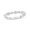 Thumbnail Image 1 of Previously Owned Adrianna Papell Diamond Anniversary Band 1/3 ct tw Round-cut 14K White Gold