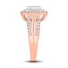 Thumbnail Image 3 of Previously Owned Multi-Diamond Engagement Ring 1 ct tw Princess & Round 10K Two-Tone Gold