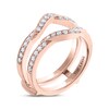 Thumbnail Image 1 of Previously Owned THE LEO Diamond Enhancer Band 1/2 ct tw Round-cut 14K Rose Gold