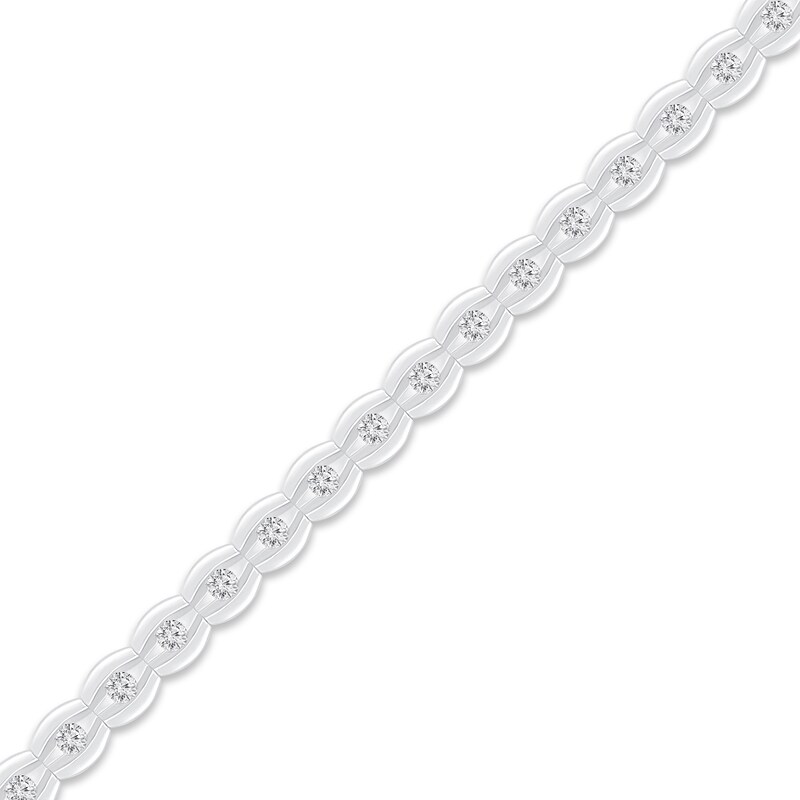 Main Image 1 of Previously Owned Diamond Bracelet 1 ct tw 10K White Gold 7&quot;