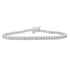 Thumbnail Image 0 of Previously Owned Diamond Bracelet 1 ct tw Round-cut 10K White Gold 7.25" Length