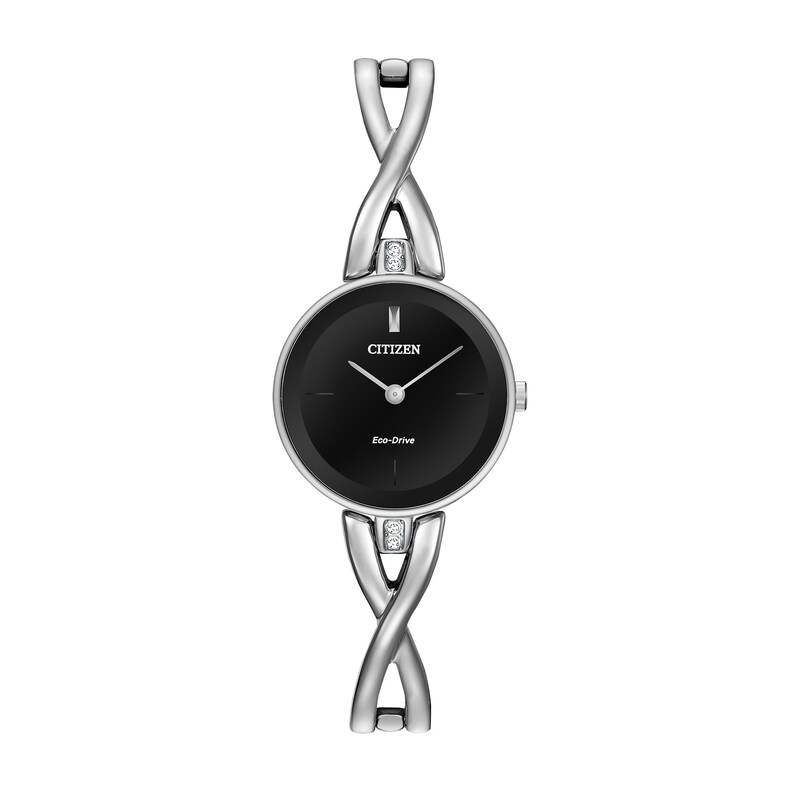 Main Image 1 of Previously Owned Citizen Women's Watch Silhouette Bangle EX1420-50E