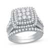 Previously Owned Diamond Bridal Set 2 ct tw Round-Cut 10K White Gold