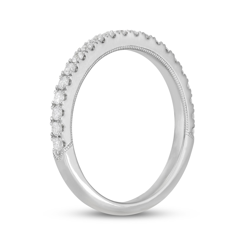 Main Image 6 of Neil Lane Diamond Wedding Band 3/8 ct tw Round-cut 14K White Gold