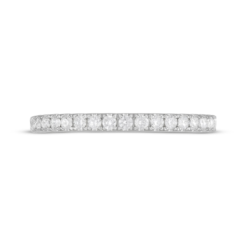 Main Image 7 of Neil Lane Diamond Wedding Band 3/8 ct tw Round-cut 14K White Gold