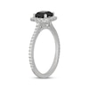Thumbnail Image 2 of Neil Lane Cushion-Cut Black Diamond & White Diamond Engagement Ring 2 ct tw 14K White Gold