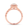 Thumbnail Image 1 of Previously Owned Diamond Engagement Ring 1/3 ct tw Round-cut 10K Rose Gold
