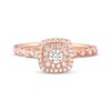 Thumbnail Image 2 of Previously Owned Diamond Engagement Ring 1/3 ct tw Round-cut 10K Rose Gold