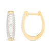 Previously Owned Diamond Hoop Earrings 5/8 ct tw 10K Yellow Gold