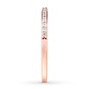 Thumbnail Image 3 of Previously Owned Diamond Wedding Band 1/6 ct tw 14K Rose Gold