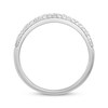 Thumbnail Image 3 of Previously Owned Diamond Anniversary Band 1/2 ct tw Round-cut 14K White Gold