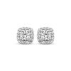Thumbnail Image 2 of Previously Owned Diamond Halo Earrings 7/8 Carat tw 14K White Gold
