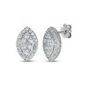 Thumbnail Image 1 of Previously Owned Diamond Earrings 3/4 ct tw Round-cut 10K White Gold