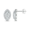 Thumbnail Image 3 of Previously Owned Diamond Earrings 3/4 ct tw Round-cut 10K White Gold