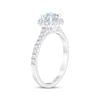 Thumbnail Image 2 of Previously Owned THE LEO First Light Diamond Engagement Ring 1 ct tw Round-cut 14K White Gold