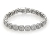 Thumbnail Image 0 of Previously Owned Diamond Bracelet 5 ct tw Round-cut 10K White Gold 7"