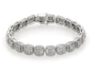 Thumbnail Image 1 of Previously Owned Diamond Bracelet 5 ct tw Round-cut 10K White Gold 7&quot;