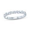 Thumbnail Image 0 of Previously Owned Monique Lhuillier Bliss Diamond Wedding Band 1/2 ct tw Marquise & Round-cut 18K White Gold