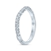 Thumbnail Image 2 of Previously Owned Monique Lhuillier Bliss Diamond Contour Anniversary Band 1/3 ct tw Round-cut 18K White Gold