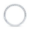 Thumbnail Image 3 of Previously Owned Monique Lhuillier Bliss Diamond Contour Anniversary Band 1/3 ct tw Round-cut 18K White Gold