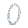 Thumbnail Image 2 of Previously Owned Monique Lhuillier Bliss Diamond Wedding Band 1/4 ct tw Round-cut 18K White Gold