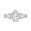 Thumbnail Image 3 of Previously Owned Neil Lane Diamond Engagement Ring 1-1/4 ct tw Pear & Round-cut 14K White Gold