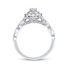 Thumbnail Image 3 of Previously Owned Neil Lane Diamond Engagement Ring 1-1/6 ct tw Oval & Round-cut 14K White Gold Size 6