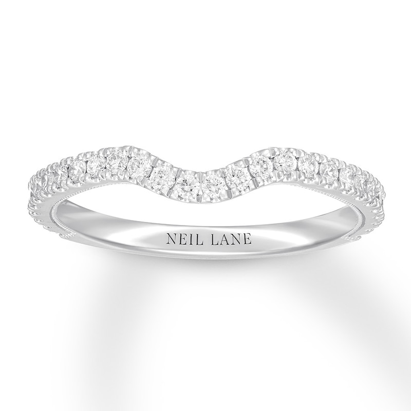 Main Image 1 of Previously Owned Neil Lane Studio Diamond Wedding Band 1/3 ct tw 14K White Gold