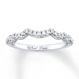 Previously Owned Neil Lane Wedding Band 1/5 ct tw Diamonds 14K White Gold