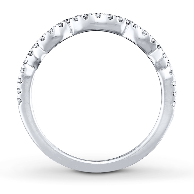 Main Image 2 of Previously Owned Neil Lane Wedding Band 1/5 ct tw Diamonds 14K White Gold