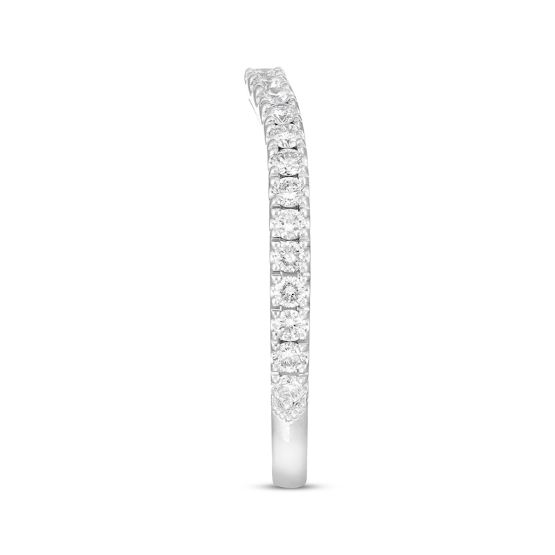 Main Image 2 of Previously Owned Neil Lane Diamond Wedding Band 3/8 ct tw Round-cut 14K White Gold