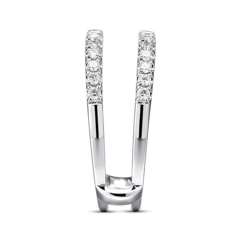 Main Image 2 of Previously Owned Diamond Enhancer Ring 1/2 ct tw Round-cut 14K White Gold