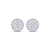 Previously Owned Diamond Stud Earrings 1/4 ct tw Sterling Silver