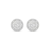 Thumbnail Image 2 of Previously Owned Diamond Stud Earrings 1/2 ct tw Round-Cut 10K White Gold