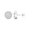 Thumbnail Image 2 of Previously Owned Diamond Stud Earrings 1/2 ct tw Round-Cut 10K White Gold