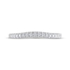 Thumbnail Image 2 of Previously Owned Adrianna Papell Diamond Wedding Band 1/5 ct tw Round-cut 14K White Gold