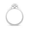 Thumbnail Image 3 of Previously Owned Diamond Promise Ring 1/4 ct tw Round-Cut 10K White Gold