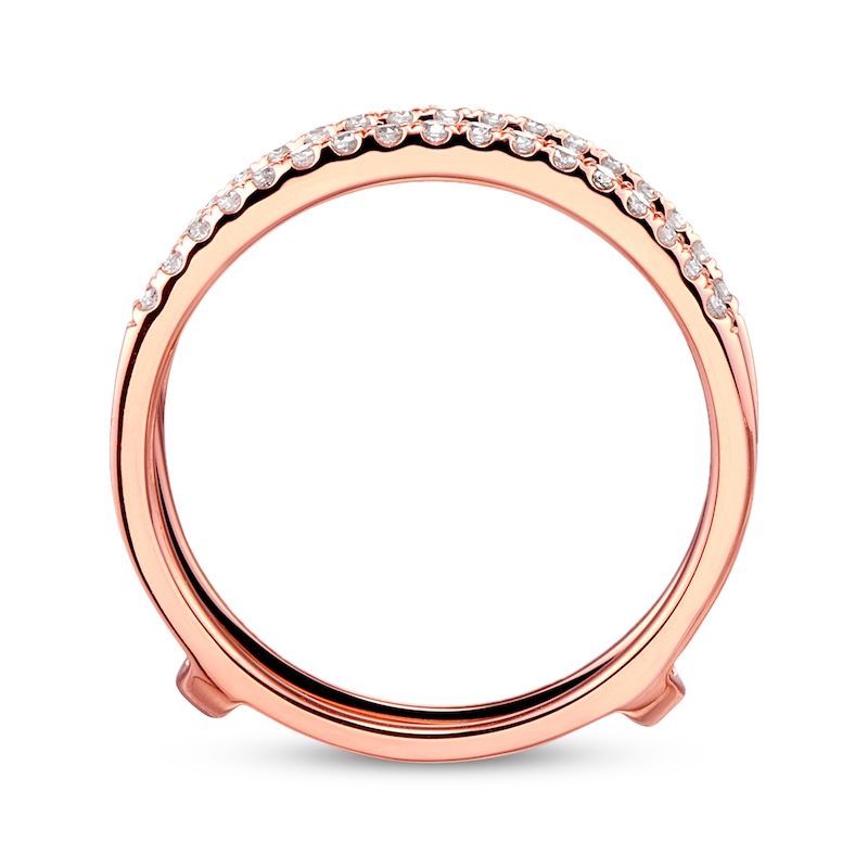 Previously Owned Diamond Enhancer Ring 1/4 ct tw Round-cut 14K Rose Gold