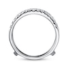 Thumbnail Image 3 of Previously Owned Diamond Enhancer Ring 1/2 ct tw Round-cut 14K White Gold