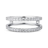 Thumbnail Image 3 of Previously Owned Diamond Enhancer Ring 1/2 ct tw Round-cut 14K White Gold