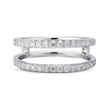 Thumbnail Image 4 of Previously Owned Diamond Enhancer Ring 1/2 ct tw Round-cut 14K White Gold