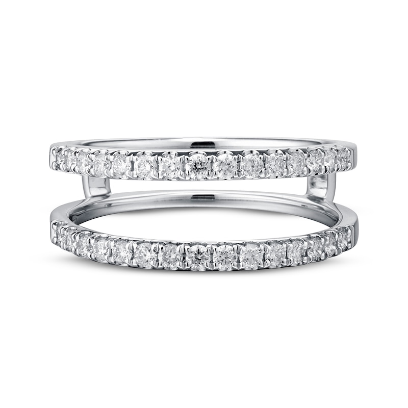 Main Image 4 of Previously Owned Diamond Enhancer Ring 1/2 ct tw Round-cut 14K White Gold