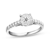 Thumbnail Image 1 of Previously Owned Diamond Engagement Ring 5/8 ct tw Round-cut 14K White Gold