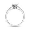 Thumbnail Image 3 of Previously Owned Diamond Engagement Ring 5/8 ct tw Round-cut 14K White Gold